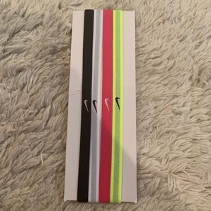 4-pack thin Nike hair bands